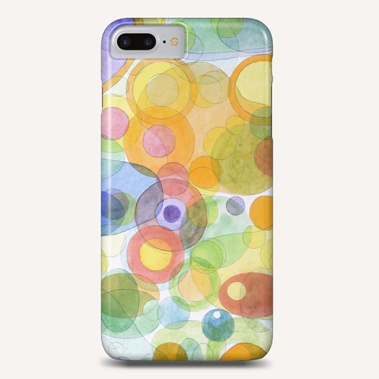 Vividly interacting Circles Ovals and Free Shapes Phone Case by Heidi Capitaine