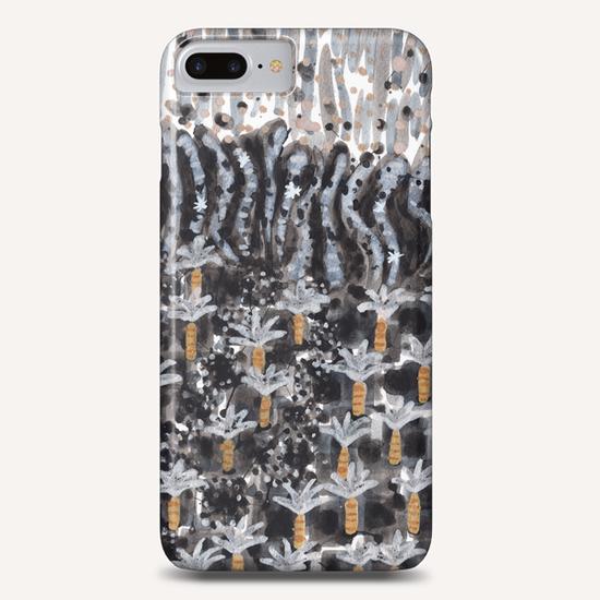 Palm Trees with Lava  Phone Case by Heidi Capitaine