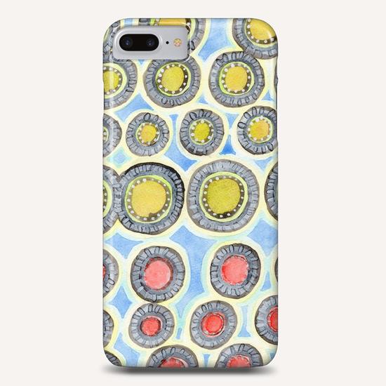 Yellow and Red Sunshine Pattern  Phone Case by Heidi Capitaine