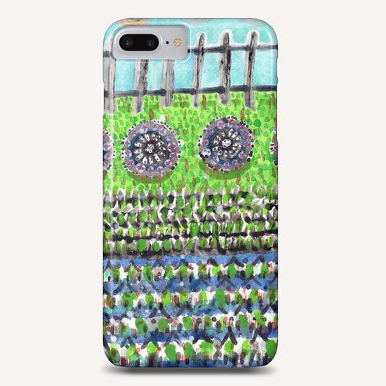 High Garden Pattern with Fence  Phone Case by Heidi Capitaine
