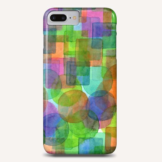 Befriended Squares and Bubbles  Phone Case by Heidi Capitaine