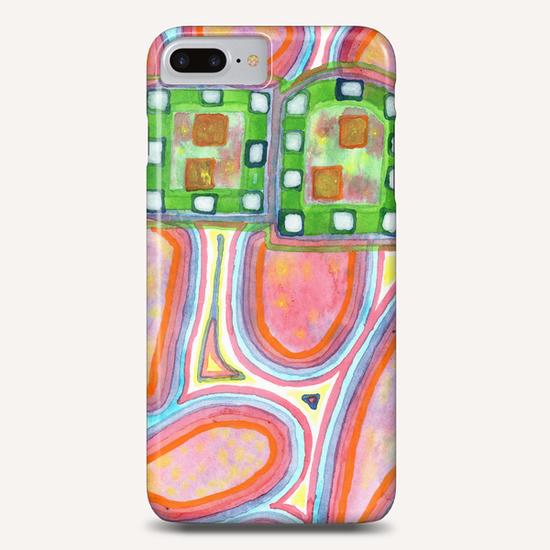 Green Band over Red Cells  Phone Case by Heidi Capitaine