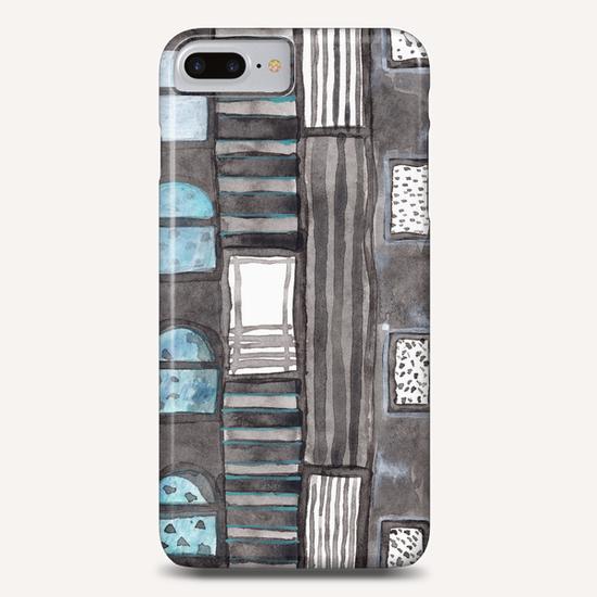 Gray Facade with Lighted Windows  Phone Case by Heidi Capitaine