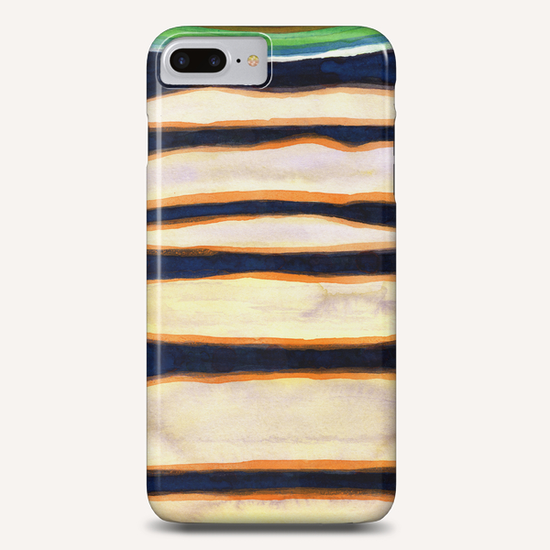 Green Cloud over Floating Shapes   Phone Case by Heidi Capitaine