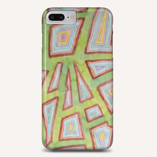 Map Pattern on Spring Green Phone Case by Heidi Capitaine