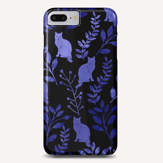 Floral and Cat X 0.1 Phone Case by Amir Faysal