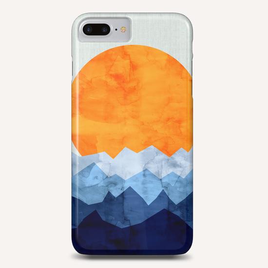 Watercolor landscape geometrica Phone Case by Vitor Costa