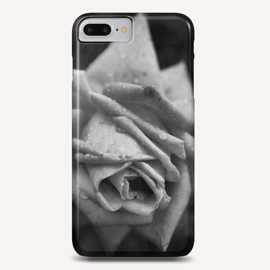 Monochrome Flower Phone Case by cinema4design