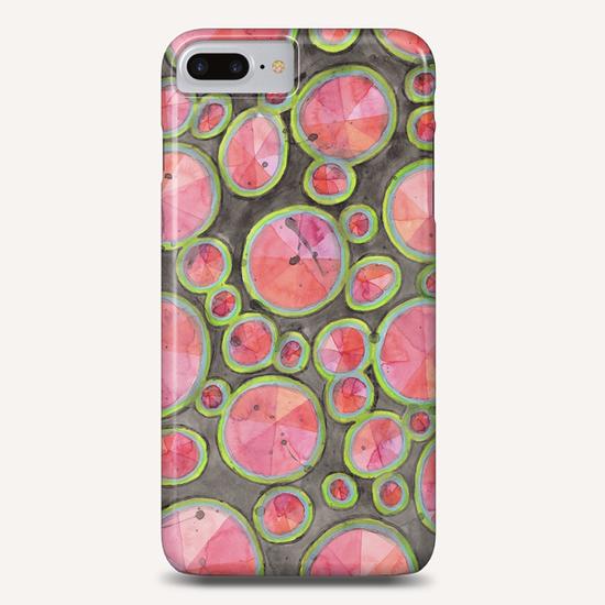 Big Red Circles Pattern  Phone Case by Heidi Capitaine