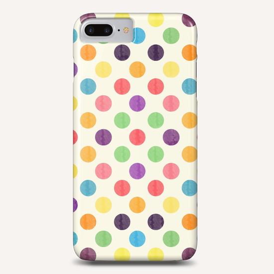 Watercolor Polka Dots  X 0.1 Phone Case by Amir Faysal