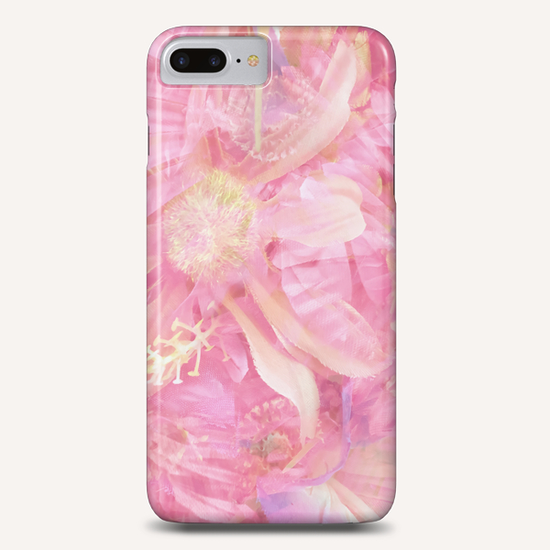 blooming pink daisy flower abstract background Phone Case by Timmy333