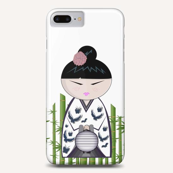 Bamboo kokeshi Phone Case by PIEL Design