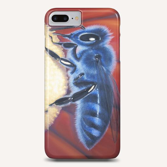 Blue Bee Phone Case by di-tommaso