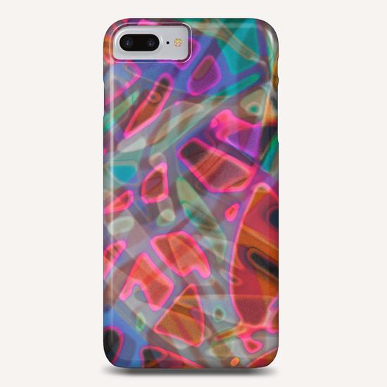 Colorful Abstract Stained Glass G9 Phone Case by MedusArt