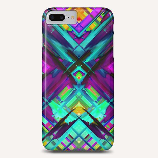 Colorful digital art splashing G472 Phone Case by MedusArt