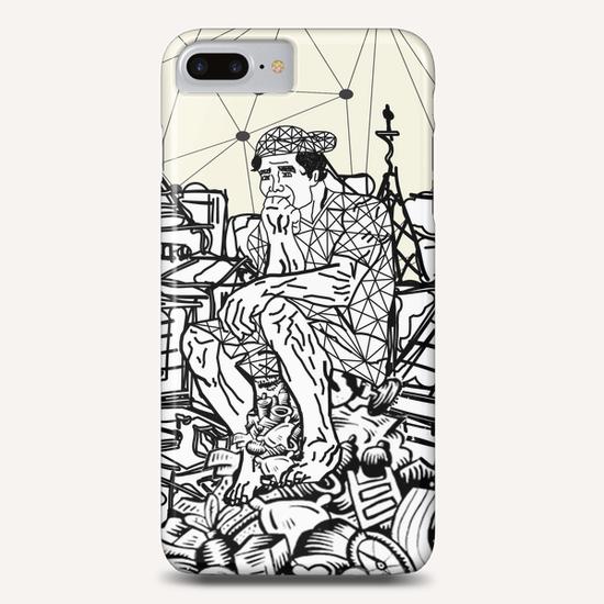 The Thinker Phone Case by Lenny Lima
