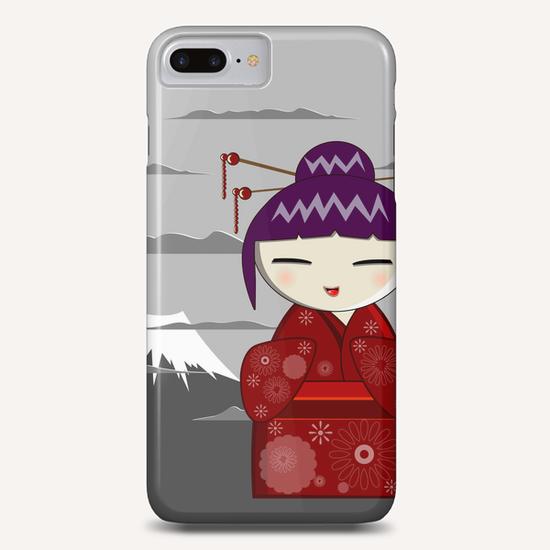Fuji kokeshi Phone Case by PIEL Design