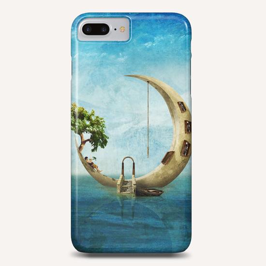 Home Sweet Moon Phone Case by DVerissimo