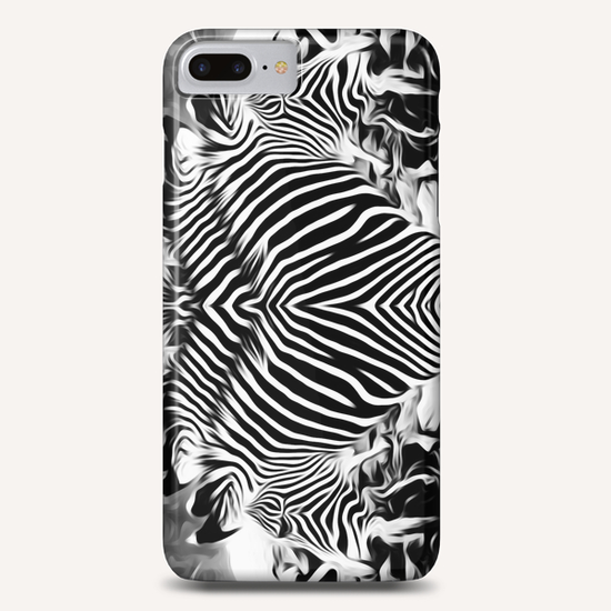 drawing and painting zebras in black and white Phone Case by Timmy333