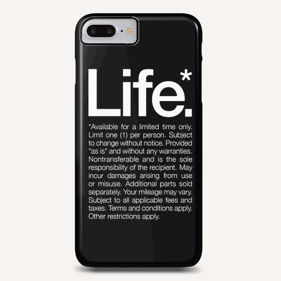 Life.* Available for a limited time only. Phone Case by WORDS BRAND