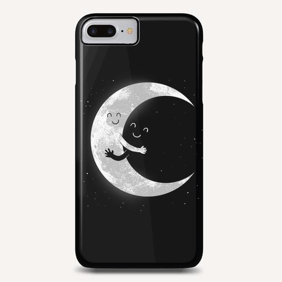 Moon Hug Phone Case by carbine