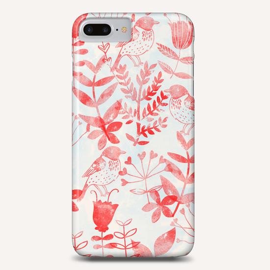 Watercolor Floral and Birds Phone Case by Amir Faysal