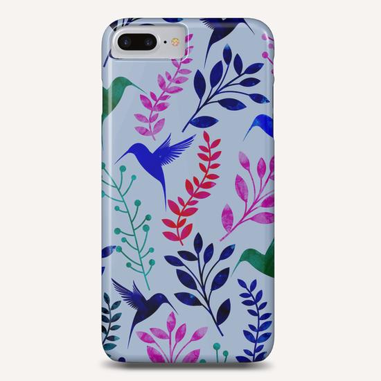 Floral And Birds II Phone Case by Amir Faysal
