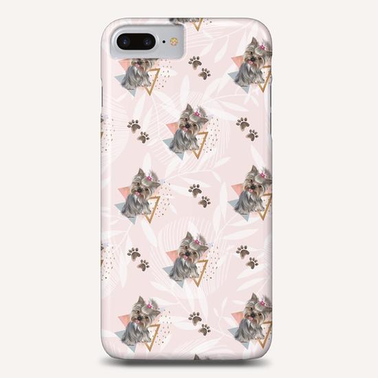 Pattern dog & triangles Phone Case by mmartabc