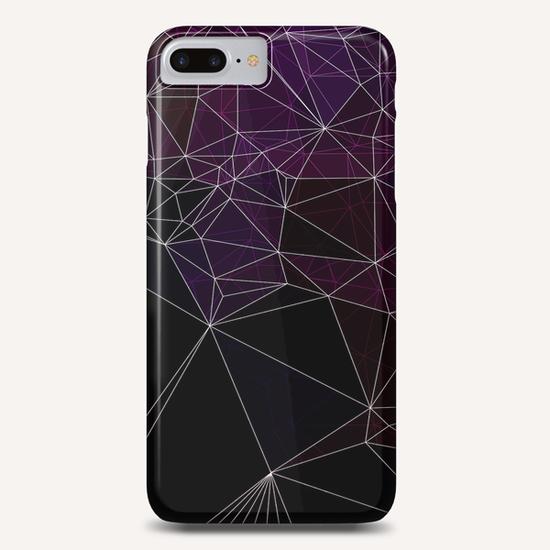 Geometric purple and black Phone Case by VanessaGF