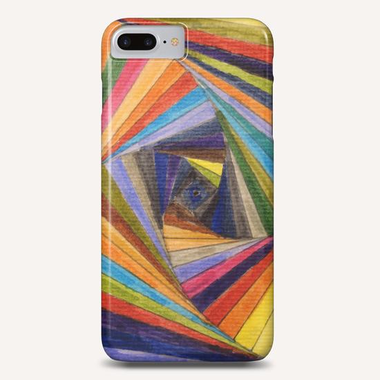 Rainbow Square Phone Case by Vic Storia