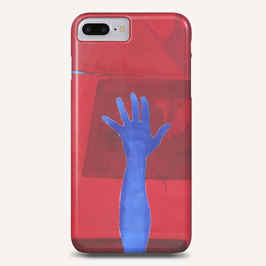 The Blue Hand Phone Case by Pierre-Michael Faure