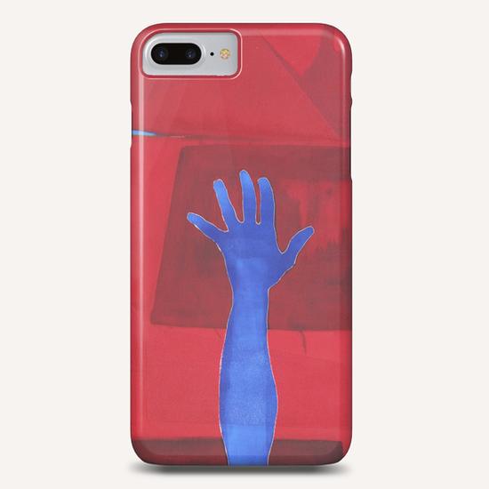 The Blue Hand Phone Case by Pierre-Michael Faure