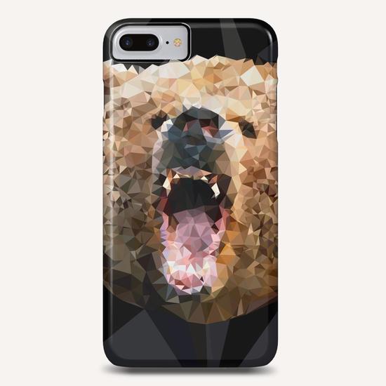 Angry Bear Phone Case by Vic Storia