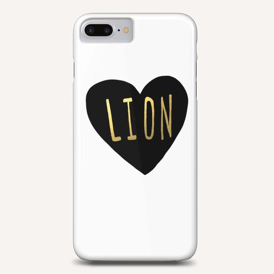 Lion Heart Phone Case by Leah Flores