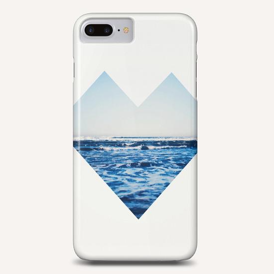 Ocean Heart Phone Case by Leah Flores