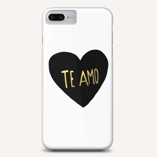 Te Amo Phone Case by Leah Flores
