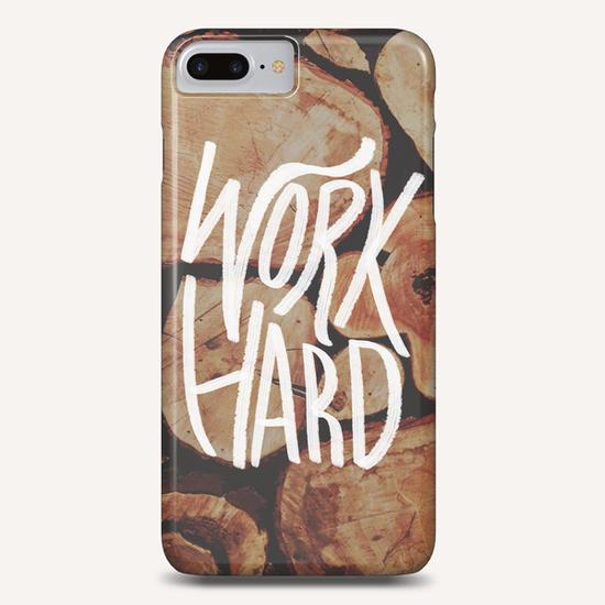 Work Hard Phone Case by Leah Flores