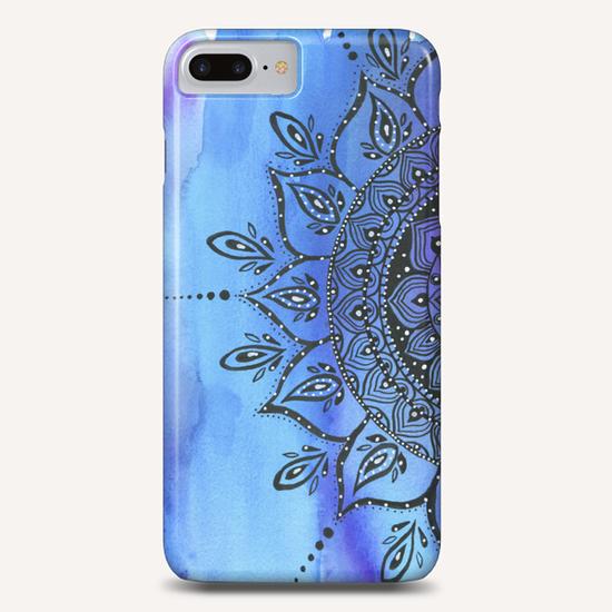Blue Mandala Phone Case by Li Zamperini