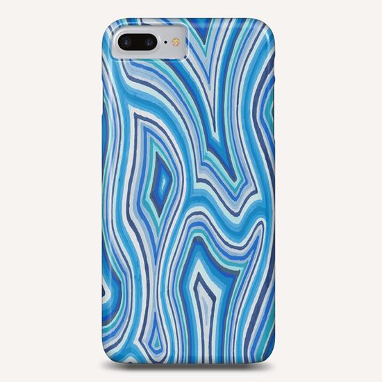 Blue Color Burst Phone Case by ShinyJill