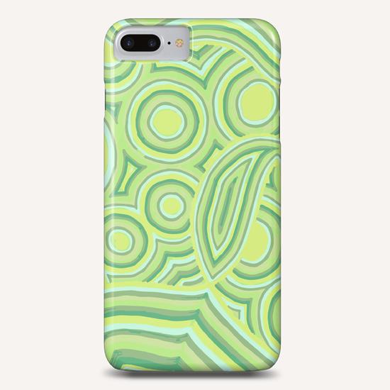 Green Color Burst Phone Case by ShinyJill