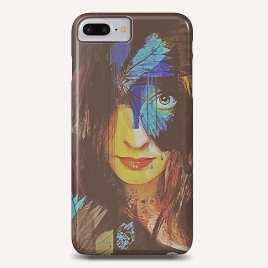 Chrysalis Abstract Portrait Phone Case by Galen Valle