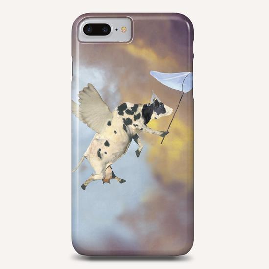 Crazy Cow Phone Case by tzigone