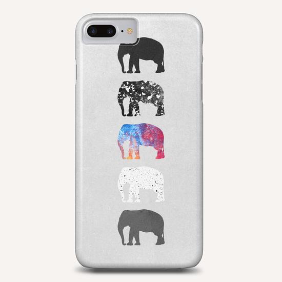 Five elephants Phone Case by Elisabeth Fredriksson