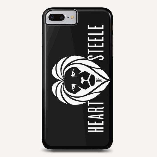Heart of Steele (White) Phone Case by bthwing