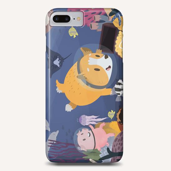 Diving For Treasure Phone Case by Claire Jayne Stamper