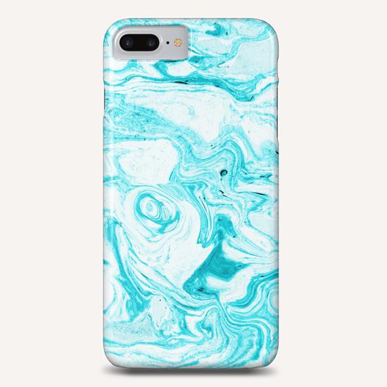 Ocean Blue Marble Phone Case by Uma Gokhale