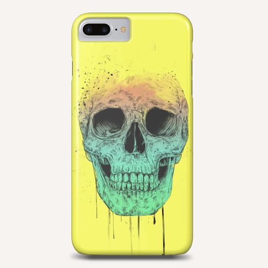 Pop art skull Phone Case by Balazs Solti