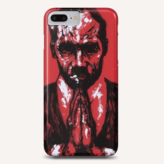 Red Man #6 Phone Case by Aaron Morgan