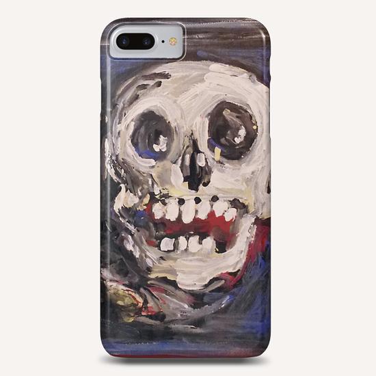 Smiling Skull Phone Case by Georgio Fabrello