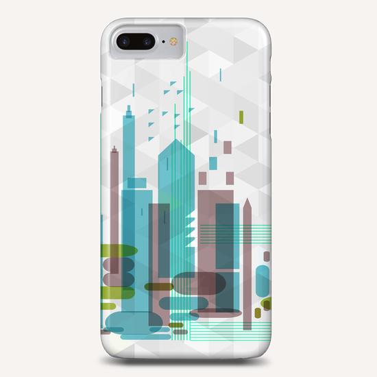 Blue City Phone Case by Vic Storia